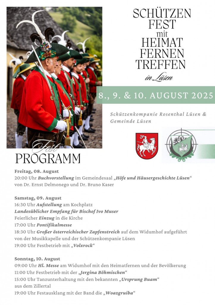 Vorankündigung mit Programm 11 723x1024 6. Heimatfernentreffen 2025